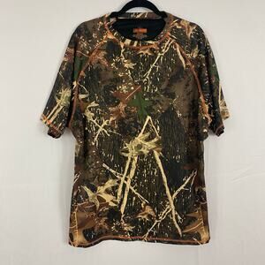 Canyon Guide Outfitters XL Camo Print Short Sleeve Hunting Shirt